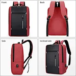 Designer laptop backpack
