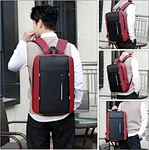 Designer laptop backpack